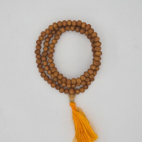 MALA TIBÉTAIN BOIS DE SANTAL ODORANT 108 perles