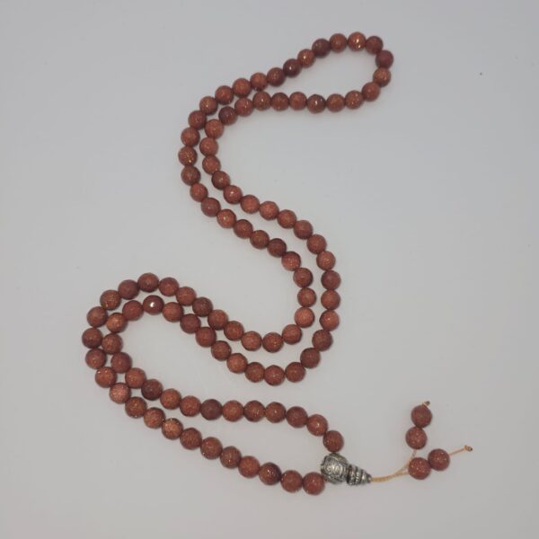 MALA TIBÉTAIN EN PIERRE DU SOLEIL – Image 2