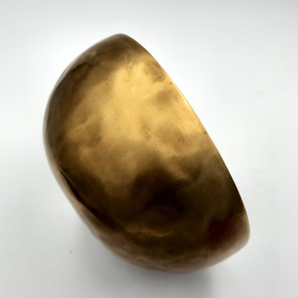 Bol Tibétain Martelé Matifié Naturel - 7 Métaux - Note : Sol - 1.094 kg – Image 2