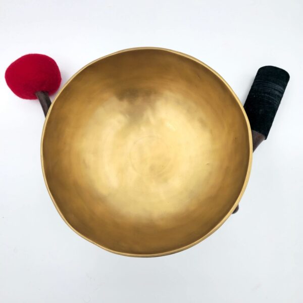 Bol Tibétain Martelé en Alliage 7 Métaux - Thérapeutique - 1.040 kg - 21.5 cm – Image 2