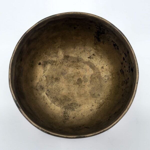 Bol Tibétain Antique - Note : Si bémol - 0.330 kg - 11 cm – Image 3