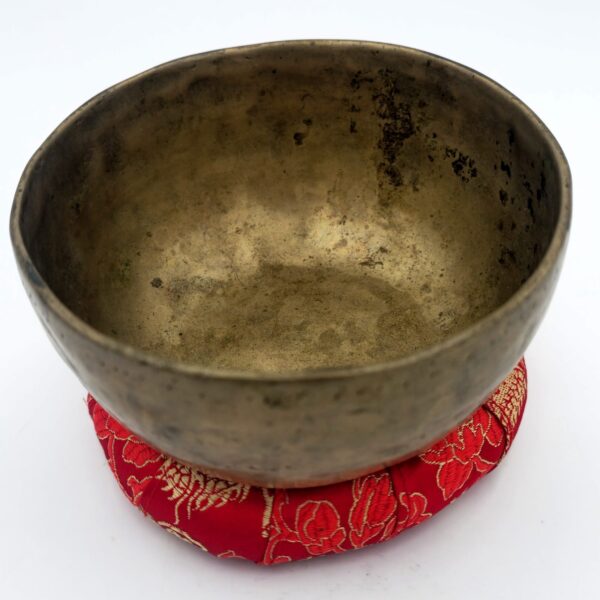 Bol Tibétain Antique - Note : Si bémol - 0.330 kg - 11 cm – Image 2