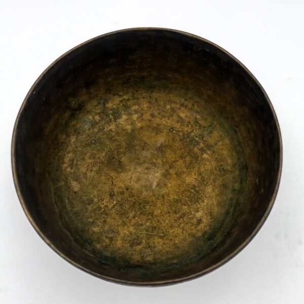 Bol Tibétain Antique - Note : La - 0.628 kg - 16 cm – Image 2