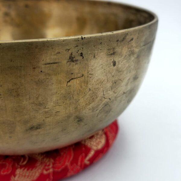 Bol Tibétain Antique - Note : Si - 0.890 kg - 20 cm – Image 2