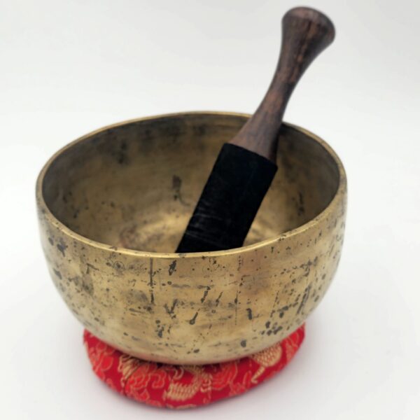 Bol Tibétain Antique - Note : La - 1.010 kg - 18 cm