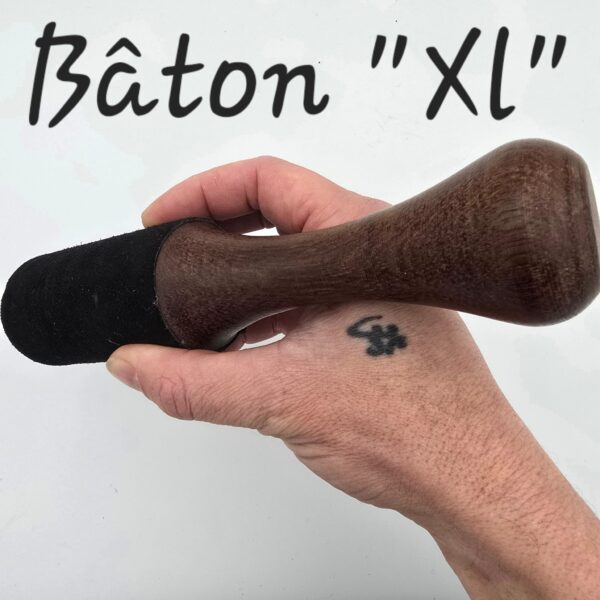 Bâton en Bois et Cuir de Haute Qualité XL – Image 3